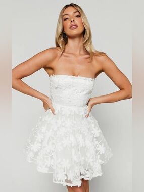 knee length dresses for ladies For Love & Lemons Catherine Mini Dress  Cattivo